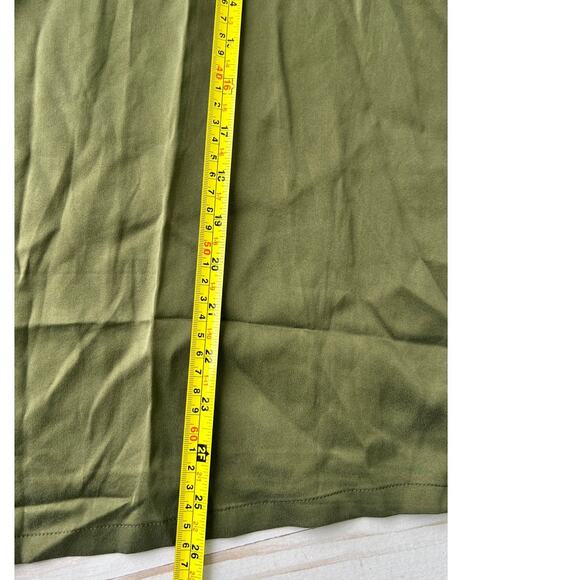 NWT Haven Well Within Silk Tank XL Army Green Sleepwear - Picture 7 of 7